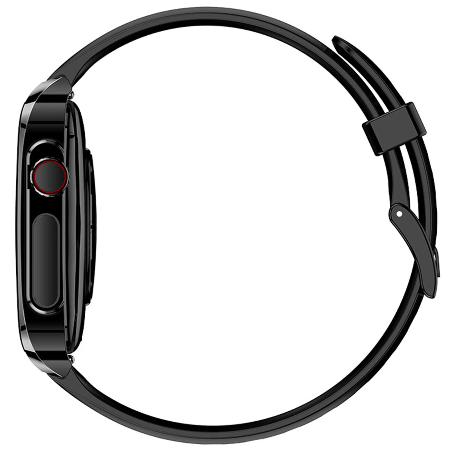 ECG HRV 1.85 Inch AMOLED 3D Curved Screen Heart Rate Blood Blueteeth Watch