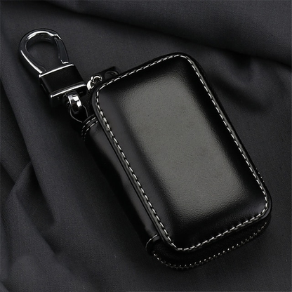 Car Leather Key Holder Case Key Chain Wallet Pouch Bag Case Holder
