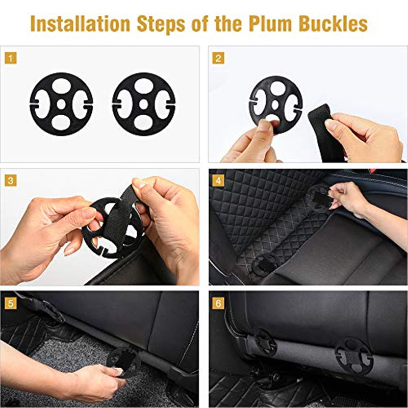 Car Home Universal  Seat Cushion Anti-skidding Soft Memory Foam Seat Cushion Protector