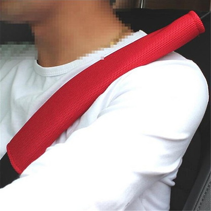 2Pcs Breathable Car Safety Belt Shoulder Pads Protective Strap Pad