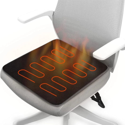 Car 5V USB Heated Seat Cushion Winter Portable Electric Heating Pads