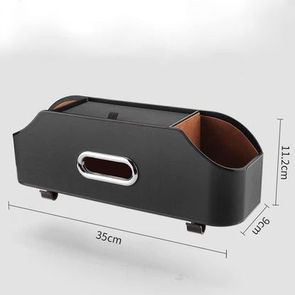 Car Rear Seat Multifunctional Storage Box Organizer