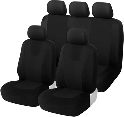 Car Full Set Polyester Automotive Breathable Waterproof Seat Covers