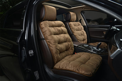 Car Seat Cushion Luxury Winter Ultra-Soft Plush Extra Thick Seat Cover