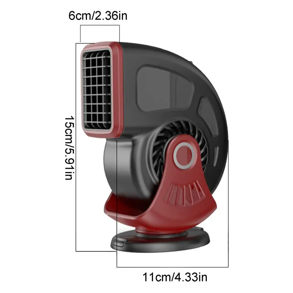 2 IN 1 Car Cooling Heating Dual-Purpose Portable Winter Warm Fan Defogger