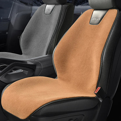 12V Winter Car Heating Cushion Electric Plush Warm Mat Pad 3-Level Adjustable Winter Seat Cushion