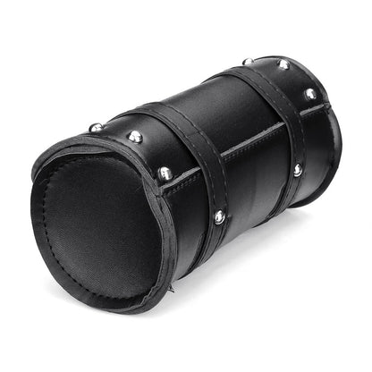 Motorcycle Harley Leather Front Fork Tool Saddlebags Pouch Luggage Organizer