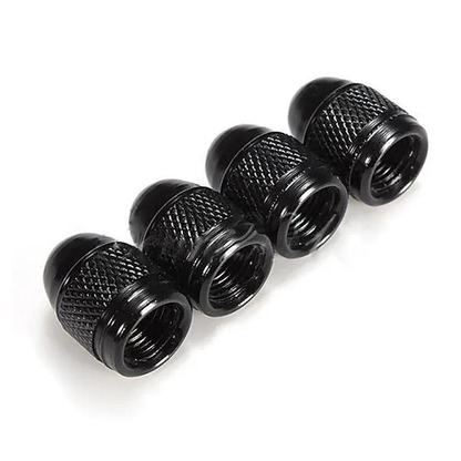 4PCS Universal  Aluminum Tire Valves Caps Dust Cap Stem Stem Caps For Car Truck Bike Decorations