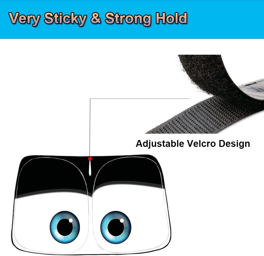 Car Gven Windshield Sun Shade Front Window Funny Cover