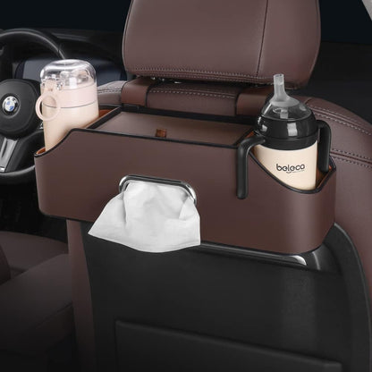 Car Rear Seat Multifunctional Storage Box Organizer