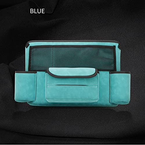 Car Handbag Holder Between Seats Suede Large Capacity Storage Organizer