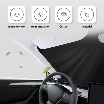 Car Windshield Thickened Sun Shade