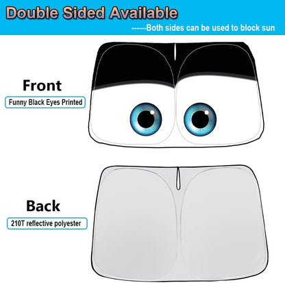 Car Gven Windshield Sun Shade Front Window Funny Cover