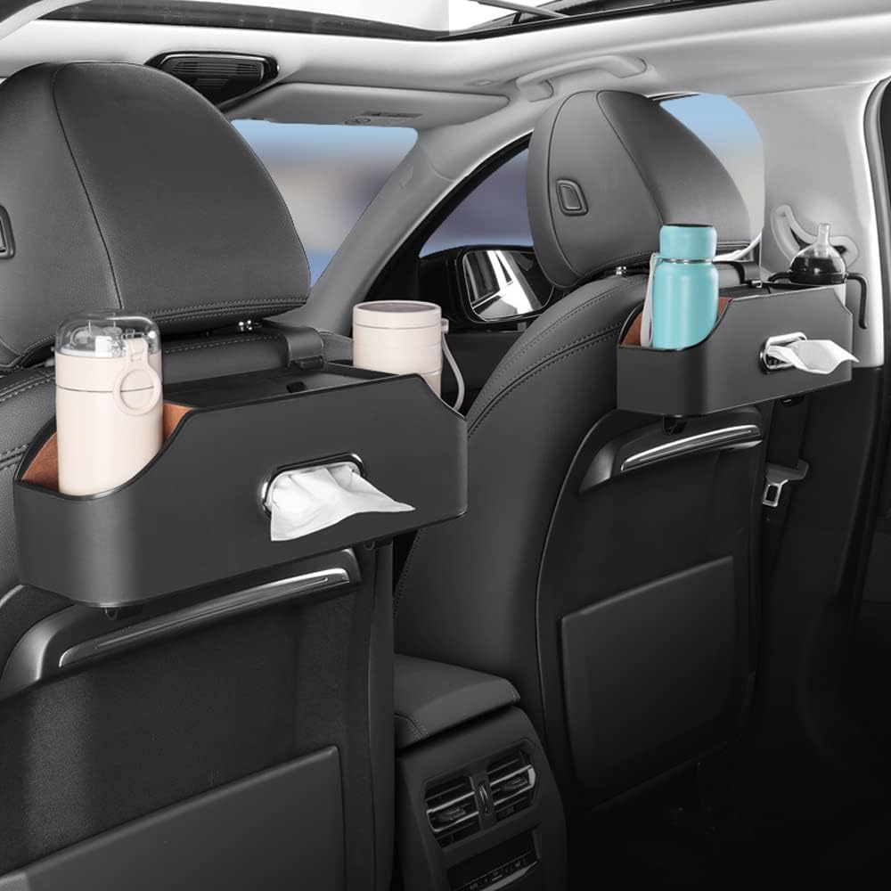 Car Rear Seat Multifunctional Storage Box Organizer