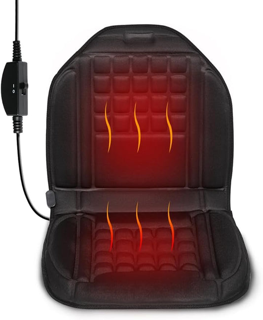 Car Heated Seat Covers Winter Warmer Front Seat Cushion