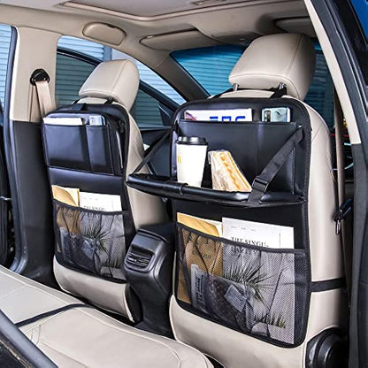 Car Back Foldable Table Tray Organizers