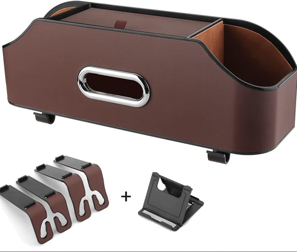 Car Rear Seat Multifunctional Storage Box Organizer