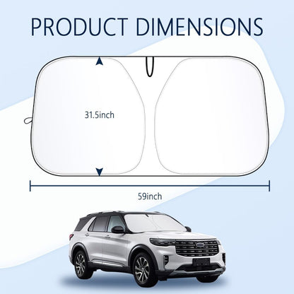 Car Windshield Thickened Sun Shade