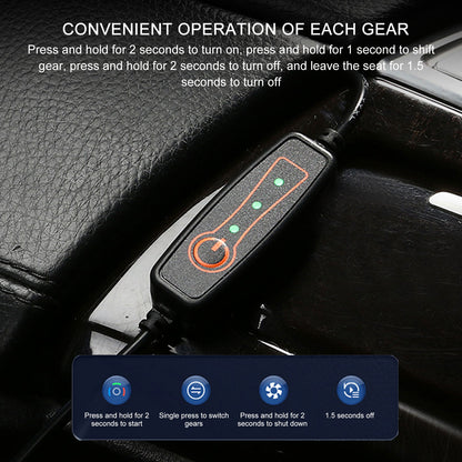 12V Cooling Car Seat Cushion Cover With Air Ventilated Fan Conditioned Cooler