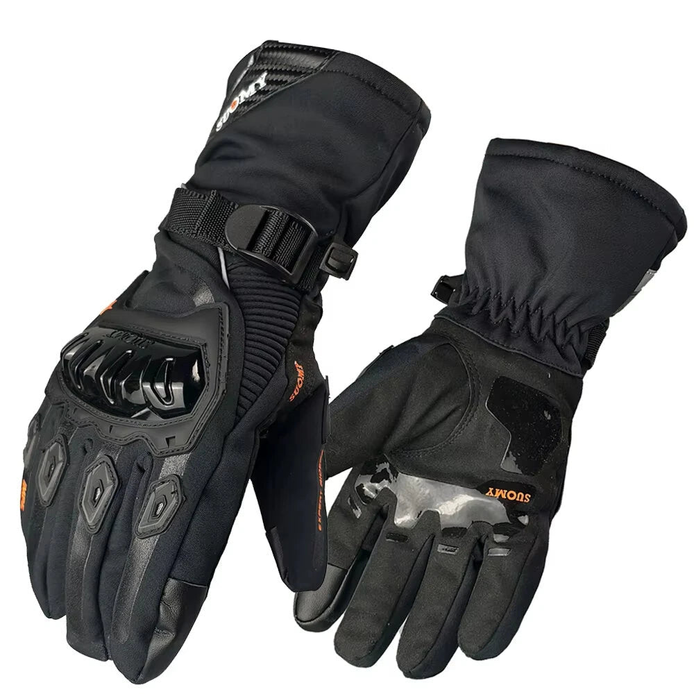 Motorcycle Waterproof Winter Warm Touch Screen Anti Slip Protective Gloves
