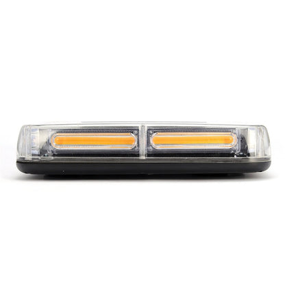 Car Amber 6 COB LED 18W Enforcement Emergency Hazard Beacon Warning Lights