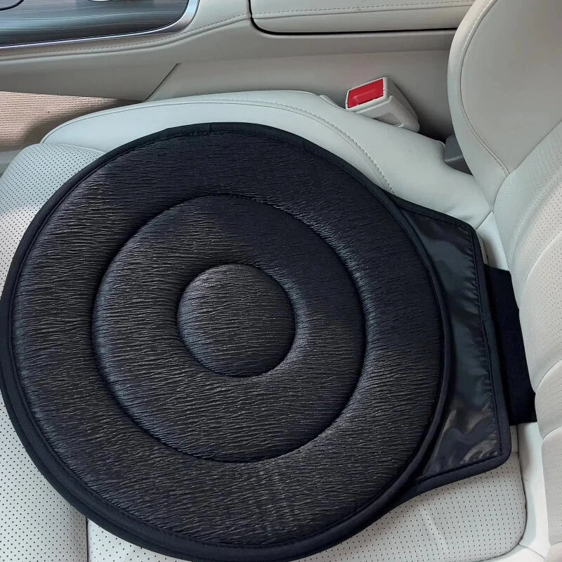 Car 360° Rotating Non-Slip Washable Round Seat Cushion