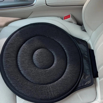 Car 360° Rotating Non-Slip Washable Round Seat Cushion
