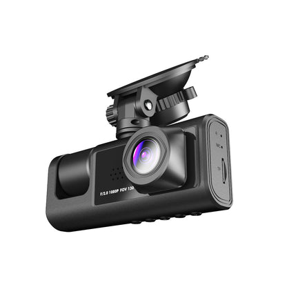 Car 2 Inch Dash Cam 3-way HD 1080P Three-lens Parking Monitor