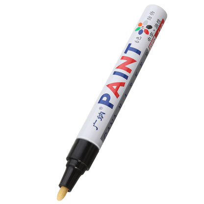12pcs Color Tyre Permanent Paint Pen Tire Metal Ink Marker Trendy