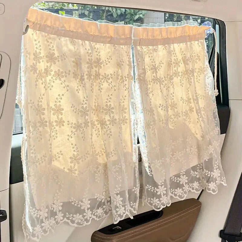 Car Anti UV Curtains Universal Sun Protection Sunscreen Creative Curtains
