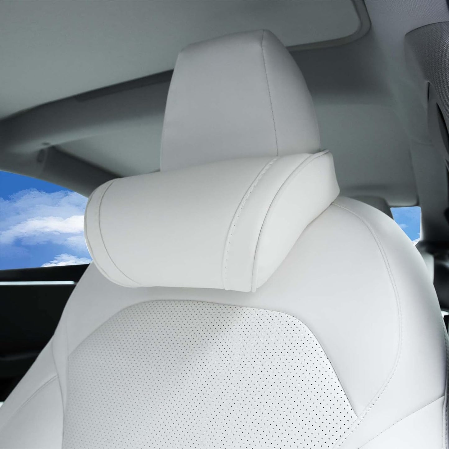 Car Memory Foam Comfortable Ergonomic Neck Pillow 2 Pack