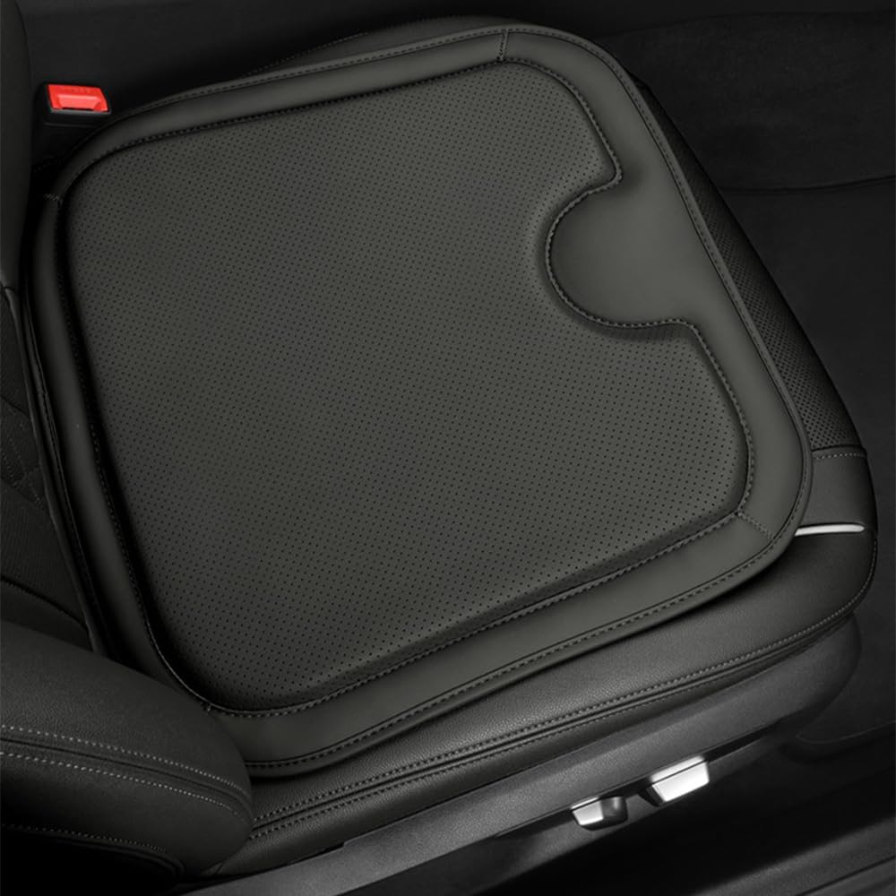 Car Front  Pad Leather Memory Foam Heightening Seat Cushion
