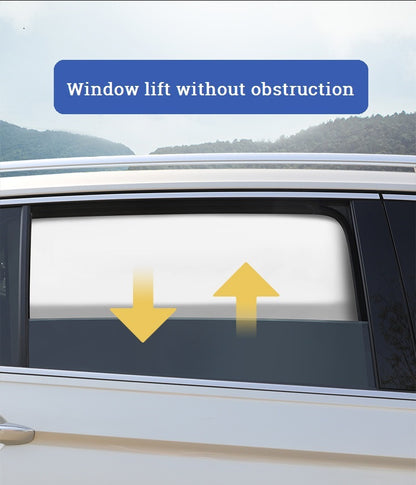 Car Sun Shade UV Protection Curtain Window Sunshade Side Summer Protection Window