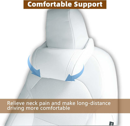 Car Memory Foam Comfortable Ergonomic Neck Pillow 2 Pack