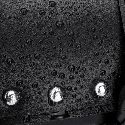 Motorcycle Harley Leather Front Fork Tool Saddlebags Pouch Luggage Organizer