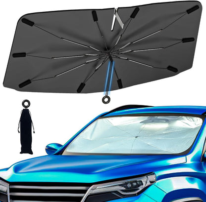 Car Windshield Sun Shade Foldable Umbrella Cover