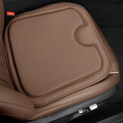 Car Front  Pad Leather Memory Foam Heightening Seat Cushion