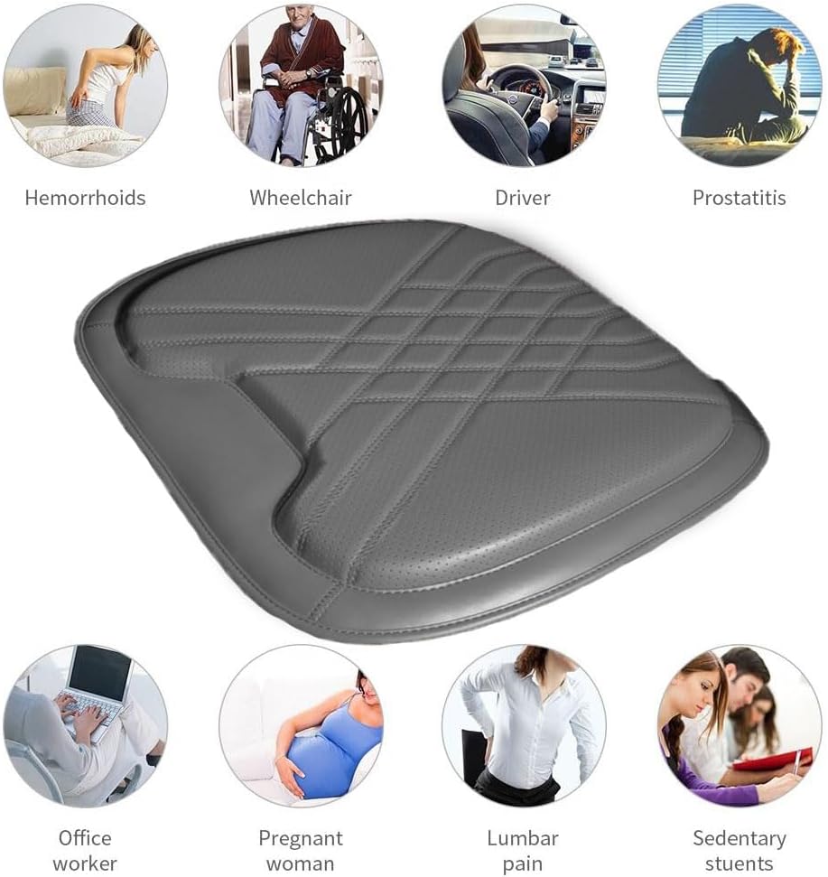 Car Elevated Memory Foam Seat Cushion Pad