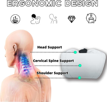 Car Memory Foam Comfortable Ergonomic Neck Pillow 2 Pack