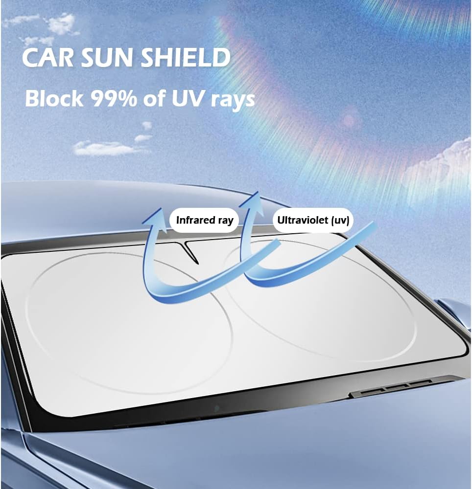 Car Windshield Thickened Sun Shade