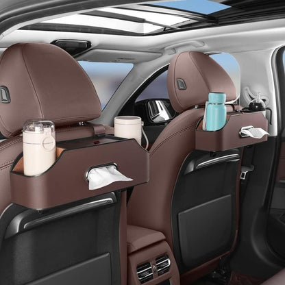 Car Rear Seat Multifunctional Storage Box Organizer