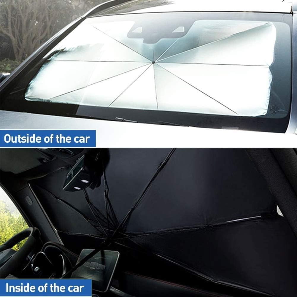 Car Windshield Sun Shade Foldable Umbrella Cover