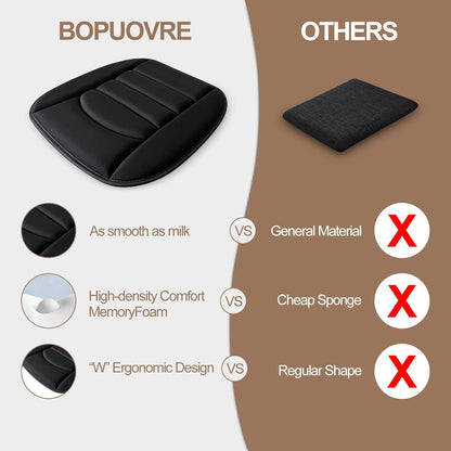 Car Breathable Fabric Non-Slip Seat Cushion Universal Fit for Car Truck Office Home