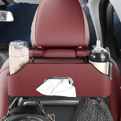 Car Rear Seat Multifunctional Storage Box Organizer