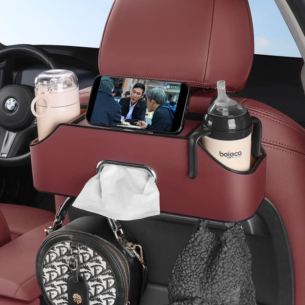 Car Rear Seat Multifunctional Storage Box Organizer