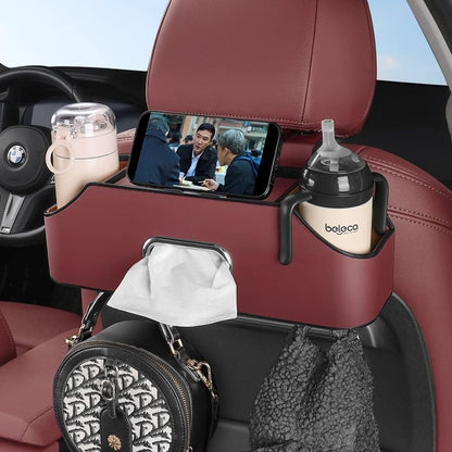 Car Rear Seat Multifunctional Storage Box Organizer