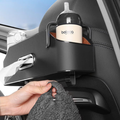 Car Rear Seat Multifunctional Storage Box Organizer