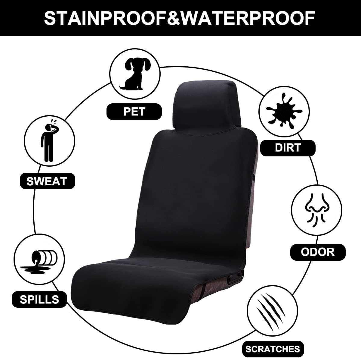 Car Waterproof Upgraded Towel Seat Protector
