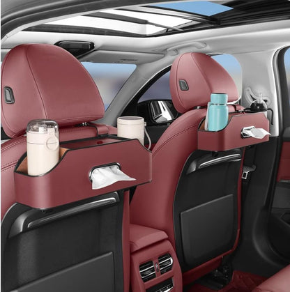 Car Rear Seat Multifunctional Storage Box Organizer