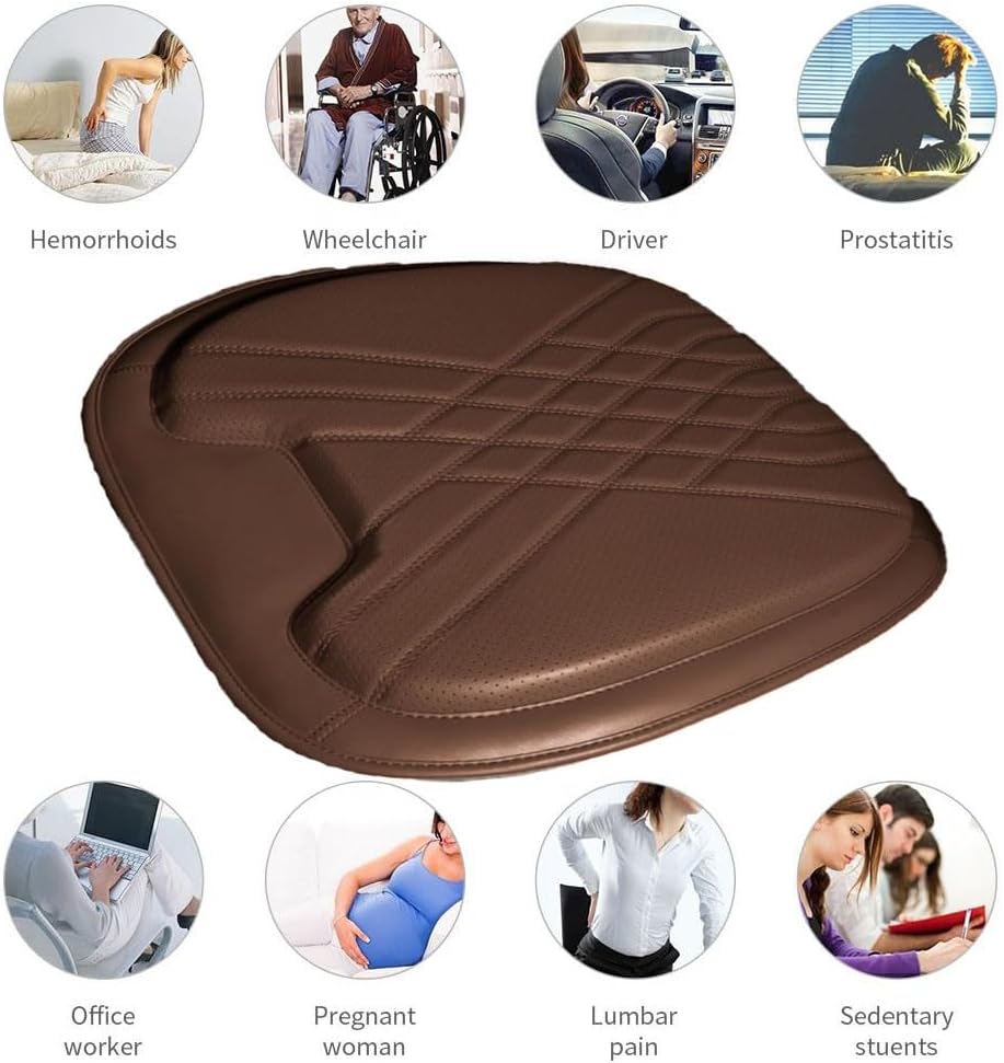 Car Elevated Memory Foam Seat Cushion Pad